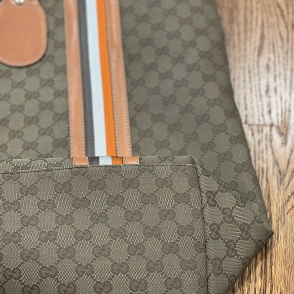 🎉 HOST PICK 🎉 Gucci travel bag overnight luggage bag NEVER CARRIED!   🔥🔥 - Picture 11 of 15